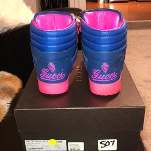 Gucci Nylon Hi Top Sneaker